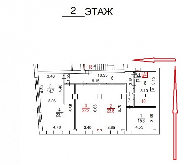 5-к квартира, 135 кв.м.